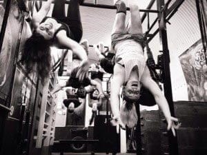 Calisthenics class at The Temple