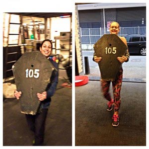 Mayyah and Anna-Maria Training at The Commando Temple