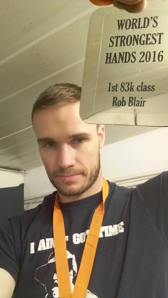 Rob Blair World's Strongest Hands