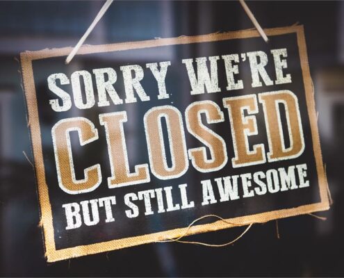 Restaurants Temporarily Closed Due To Coronavirus Closed Sign 17032020123324
